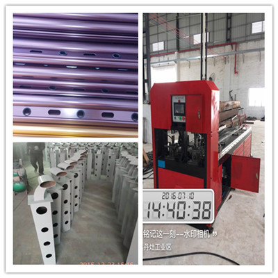 公主岭市铝合金管材全自动伺服送料门柱开孔机 精准高效，引领门窗加工新变革